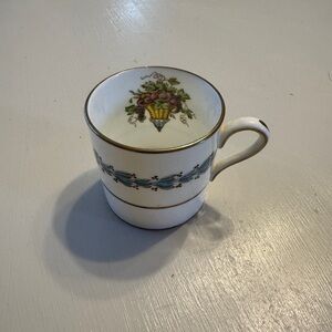 Wedgwood Appledore Bond Shape Demitasse Cup (chipped)